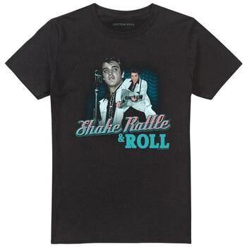 Elvis Presley Camiseta Shake Rattle Roll para mujer