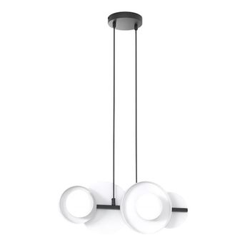 Lámpara colgante aurevo blanco (4 luces)