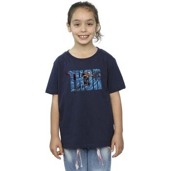 Marvel Camiseta Love And Thunder para niña