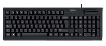 TECLADO LECTOR DNI USB ESPA OL QWERTY