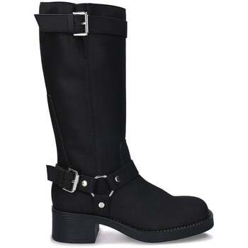 Nae Vegan Shoes Botines Botas Veganas Estilo Motociclista para Mujer Ruby Negro para mujer