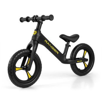 Bicicleta De Equilibrio Milly Mally Ranger Negra