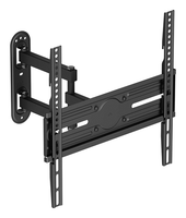 aisens soporte eco giratorio inclinable y nivelable para monitor tv 35kg de 32 65 negro