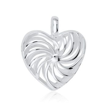Relicario corazón plata 925