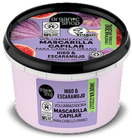 organic shop mascarilla capilar brillo express higo griego 250 ml