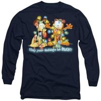 garfield tops y camisetas bright holidays para mujer