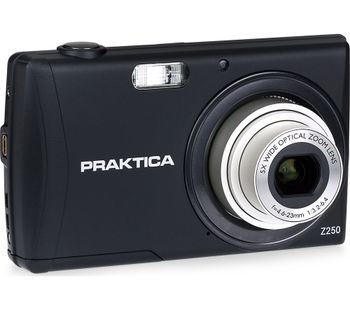 PRAKTICA Luxmedia Z250-BK Compact Camera - Black, Black