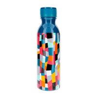 botella termo 60 cl  multicolor acero inoxidable  24 x 7 x 7 cm