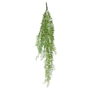 Planta artificial decorativa aspar - verde - 90x10x10