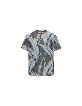 Camiseta Only & Sons Onskobe Reg Banana Leaf Olive Night Hombre