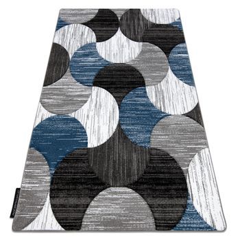 Alfombra Alter Geo Conchas Azul 160x220 Cm