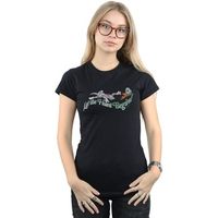 dessins animes camiseta let the hunt begin para mujer