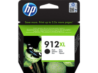 cartucho de tinta - hp 912 xl negro 3yl84ae