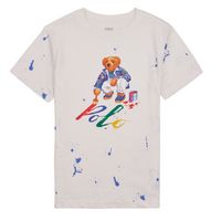 polo ralph lauren camiseta bear ss cn-knit shirts-t-shirt para nino