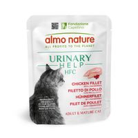 almo nature hfc urinary help 24 x 50 g - pack ahorro - filete de pollo con arandanos