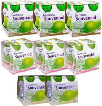 Batidos Souvenaid Sabor Cappuccino, Vainilla y Fresa 32x125 ml