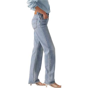 Levis Jeans 501 90S LIGHTWEIGHT MED INDIGO - WORN IN para mujer