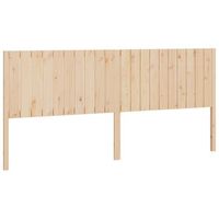 cabecero de cama madera maciza de pino 2055x4x100 cm cfw40217
