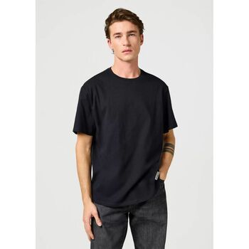 Wrangler Tops y Camisetas 112365120 SS SOLID TEE-BLACK para hombre