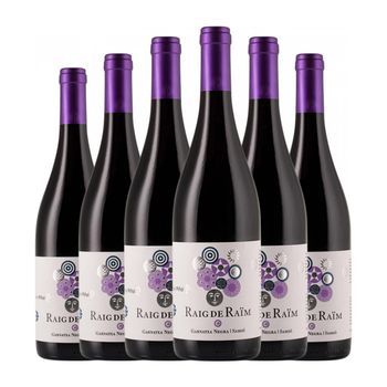 Piñol Vino Tinto Raig De Raïm Terra Crianza 75 Cl 14% Vol. (pack De 6 Unidades)
