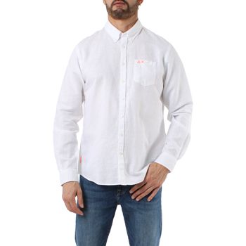 Sun68 Camisa manga larga S35120 para hombre
