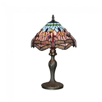 Lámpara de sobremesa tiffany dragonfly
