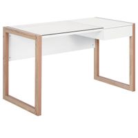 mesa de ordenador 120x60x75 cm blanco
