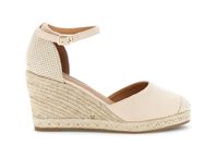 sandalias de cuna de microfibra beige 38