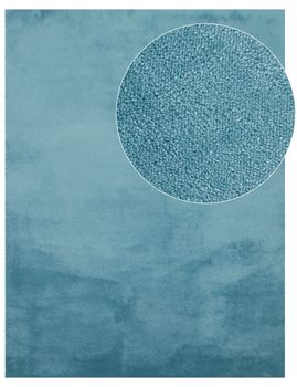 Alfombra Calissa turquesa 120x160 cm