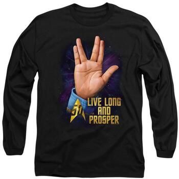 Star Trek Camiseta manga larga LLAP 50 para hombre