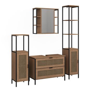 Conjunto De Muebles De Baño Linara Juego De 4 Vicco