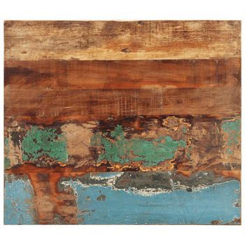 Tablero De Mesa Rectangular Madera Maciza 60x70 Cm 25-27 Mm Vidaxl