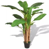 platano artificial con maceta 175 cm verde dec021936