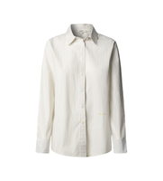pepe jeans para mujer pl3051389 camisa bavi amarillo s casual algodon clasico manga larga