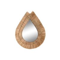 espejo yute 62x5x80 lagrima natural