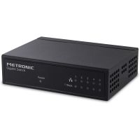 metronic switch 5 puertos gigabit