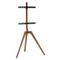 soporte tv fonestar sts-m5044 suelo madera orientable 45-65 negro nogal