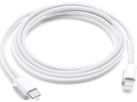 apple cable de usb-c a conector lightning 2 metros blanco