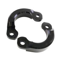 brida tubo de escape moto guzzi serie grossa 44mm cnc separado negro