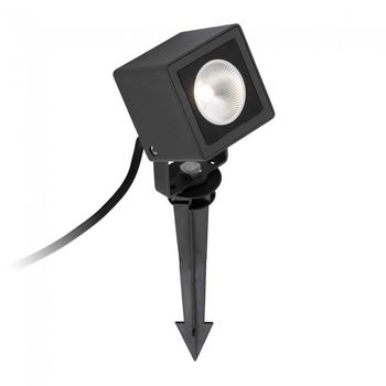 Foco de exterior con piqueta led sobek (7w)