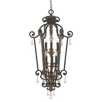 lampara de arana marquette b 6 luces