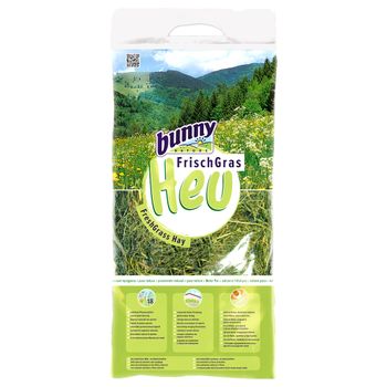 Heno Bunny FreshGrass - 2 x 3 kg - Pack ahorro