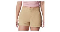 pantalon corto columbia firwood camp ii beige mujer