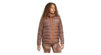 chaqueta de pluma adidas terrex xperior climawarm  marron  mujer