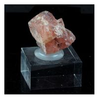 rose fluorite - piedra natural de francia chamonix haute -savoie  cristal y proteccion curativa  5691 ct - certificado de autenticidad incluido 