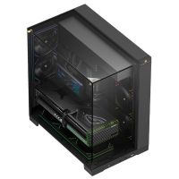 caja pc thermalright a70 negra atx micro atx mini-itx vidrio templado