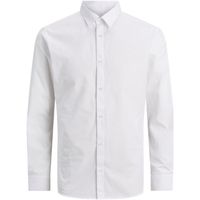 jack  jones camisa manga larga 12257417 jjjoe shirt ls tc noos mni white para nino