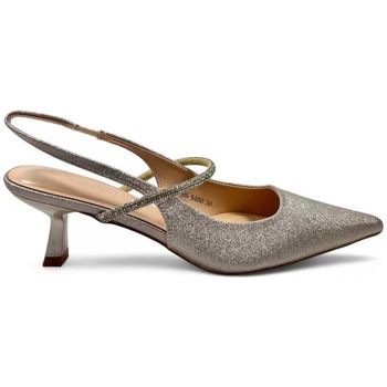 Timbos Sandalias Tacon destalonado fiesta mujer oro 132047 para mujer