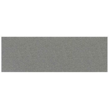 Cabecero De Pared 12 Uds. 90 X 30 Cm Gris Claro Tela Vidaxl