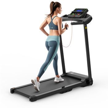 Cinta De Correr Eléctrica - Aparato De Fitness - Acero - Negro (121x63x116cm)